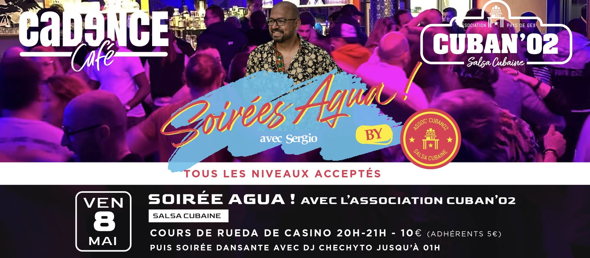 Soirรฉe Agua ! avec l'assoc' Cuban'O2