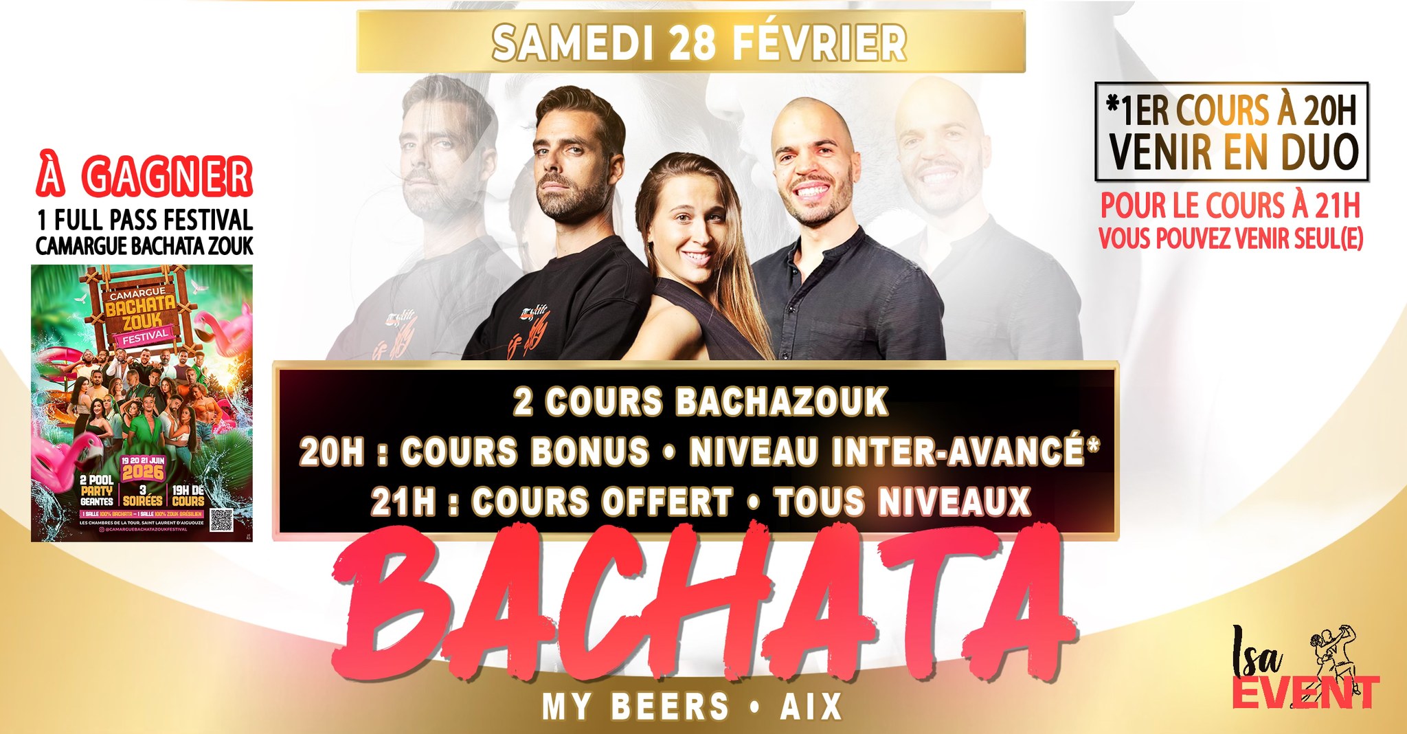 Soirée BACHATA • Aix