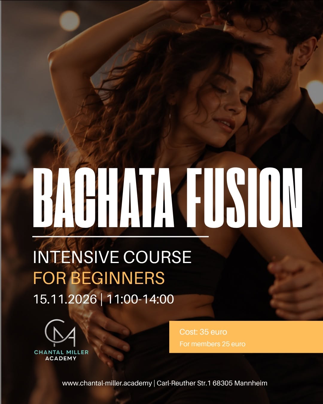 BACHATA FUSION BEGINNER INTENSIVE