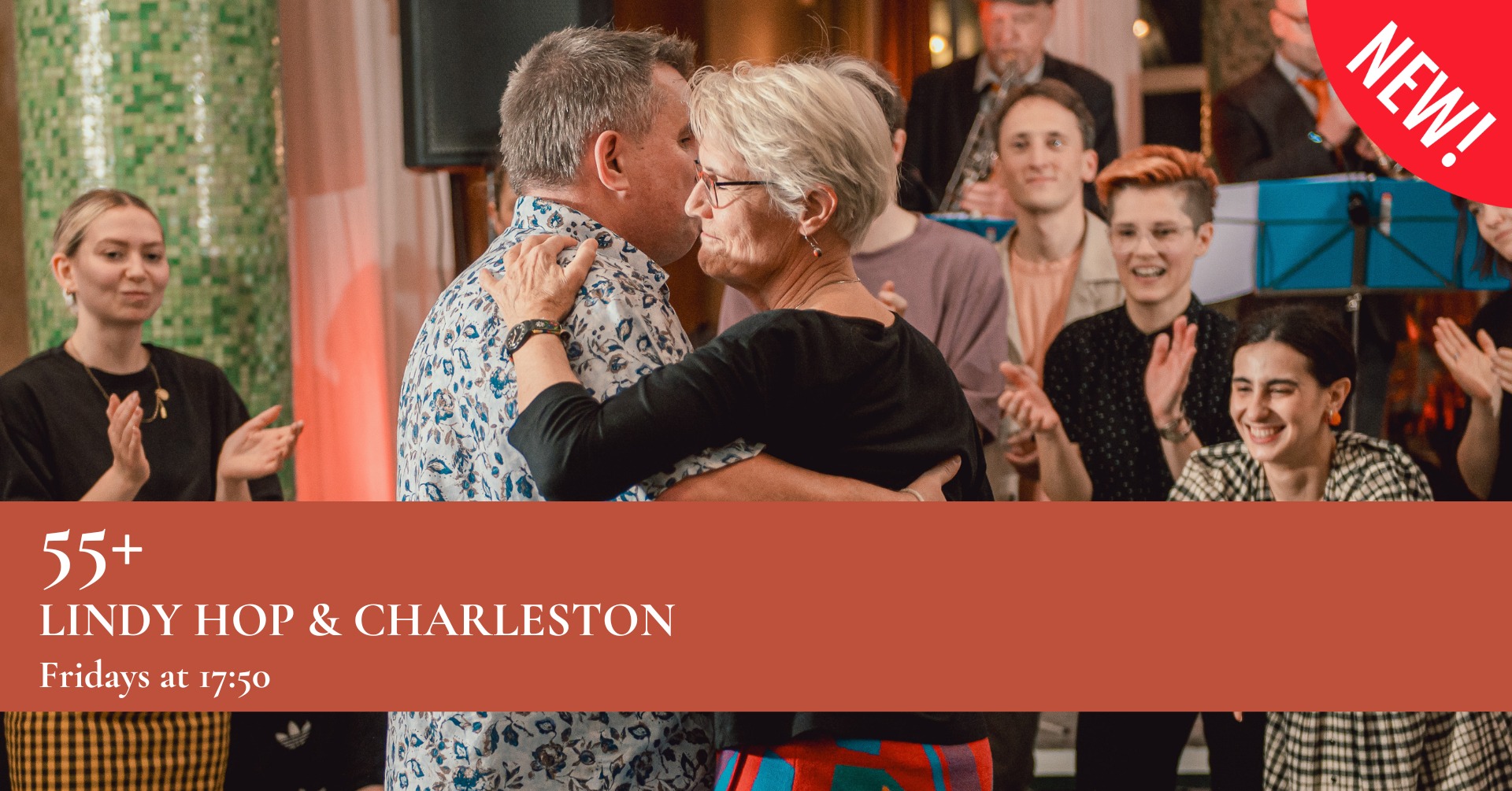 55+ LINDY HOP AND CHARLESTON COURSE!