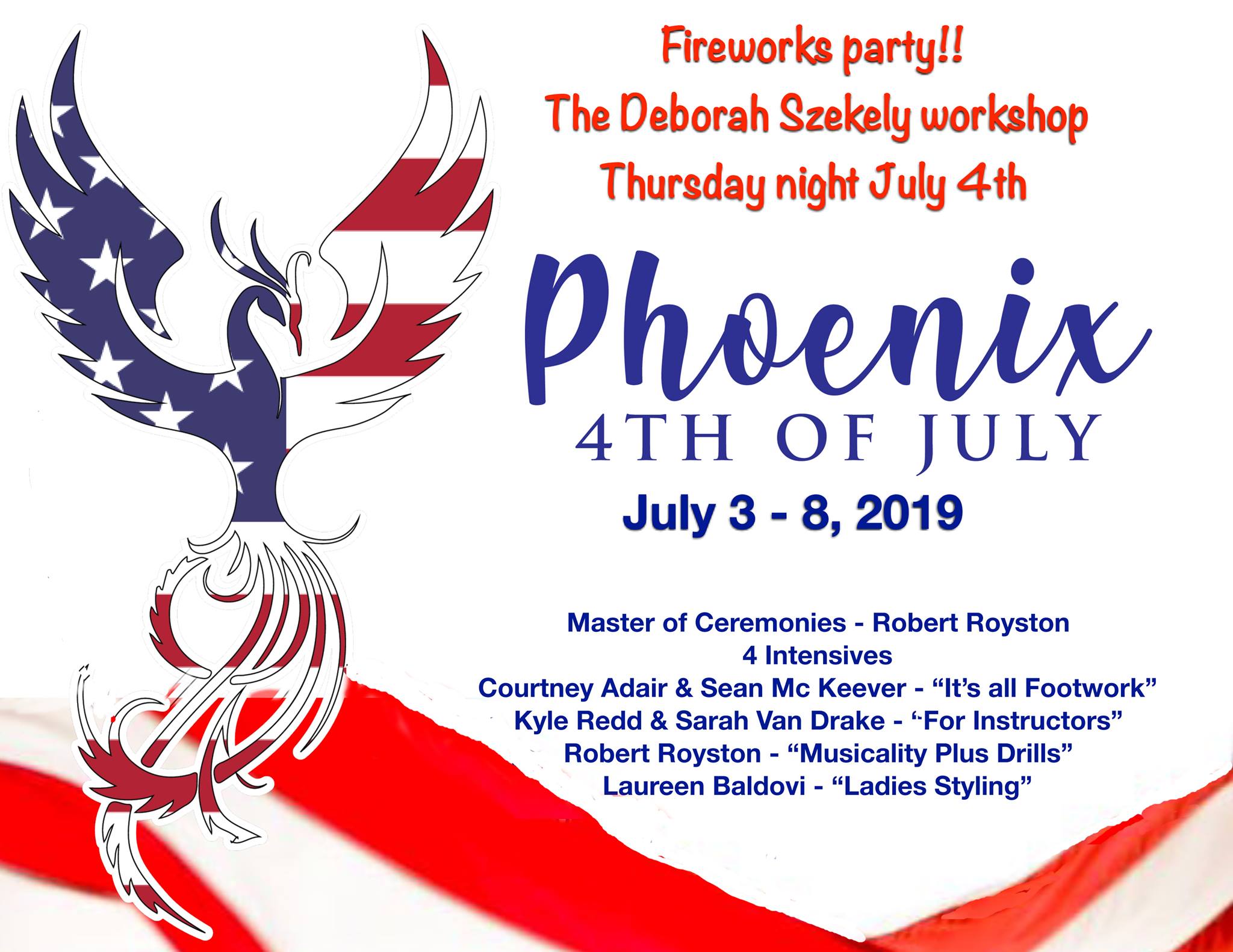 38th Annual Phoenix 4th of July West Coast Swing-WSDC Registry