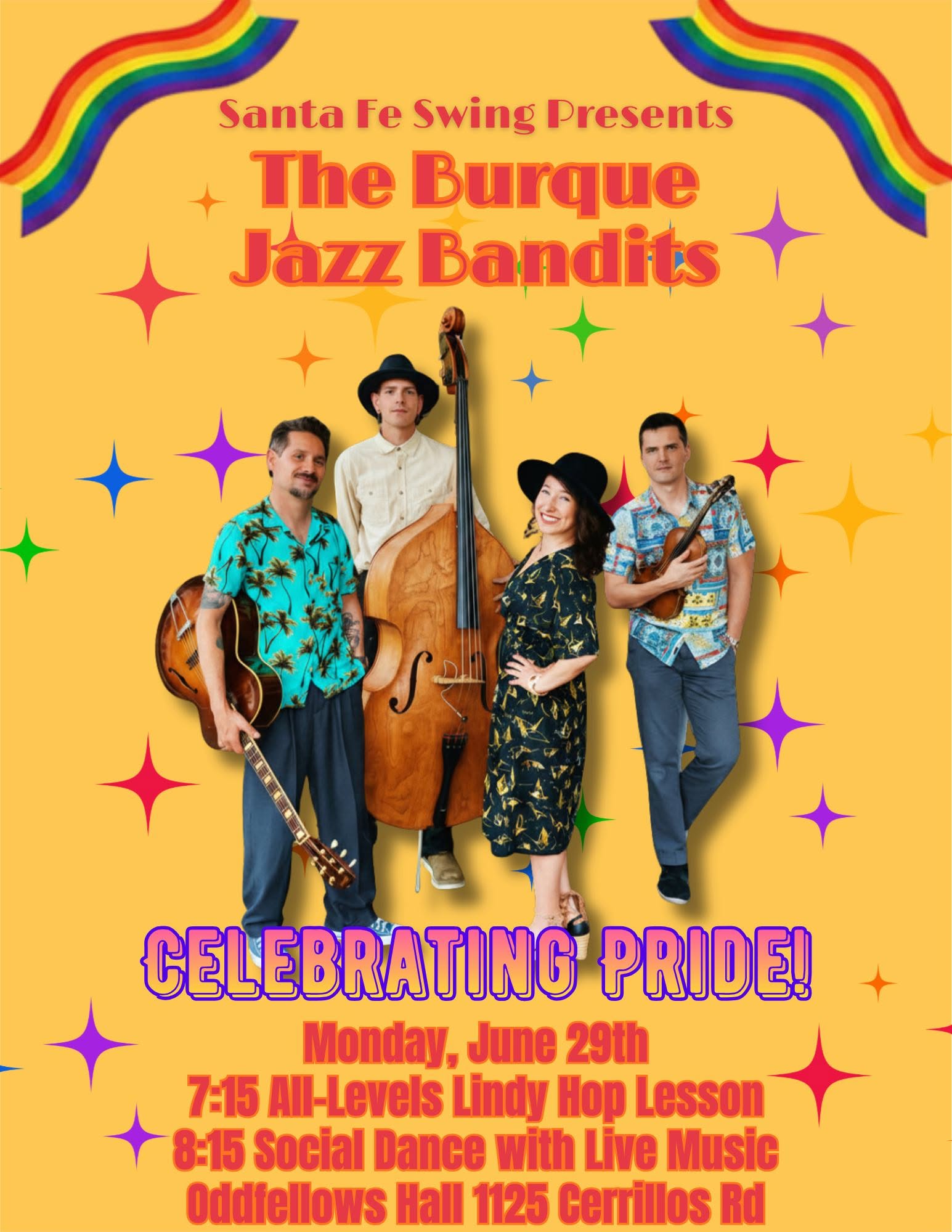 Burque Jazz Bandits at Monday Night Swing June 29th