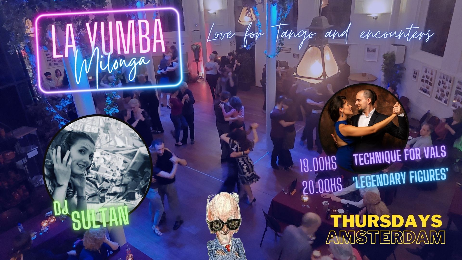 Milonga La Yumba - Love for Tango and encounters