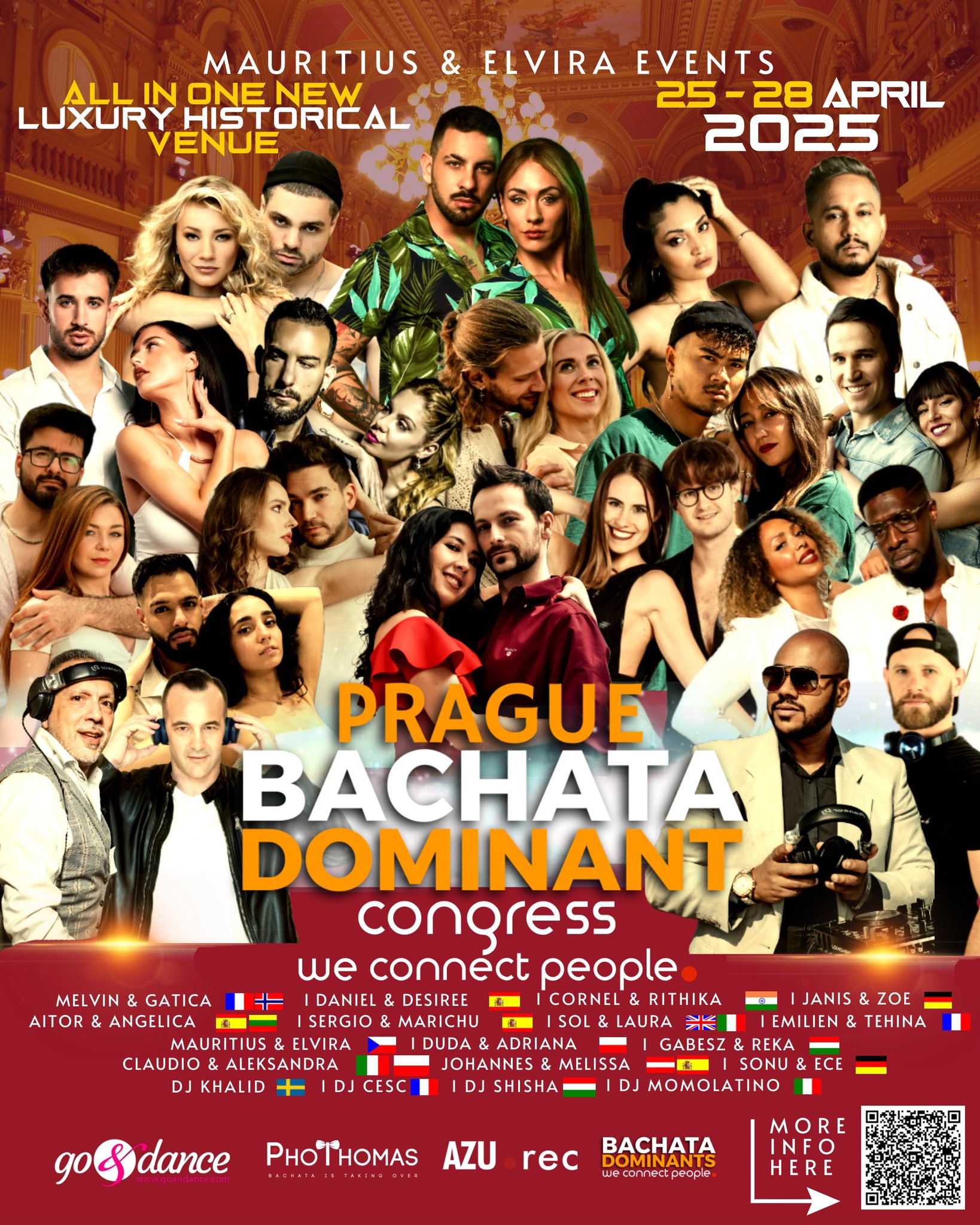 Prague Bachata Dominant Congress 2025 (25.-28.4.)