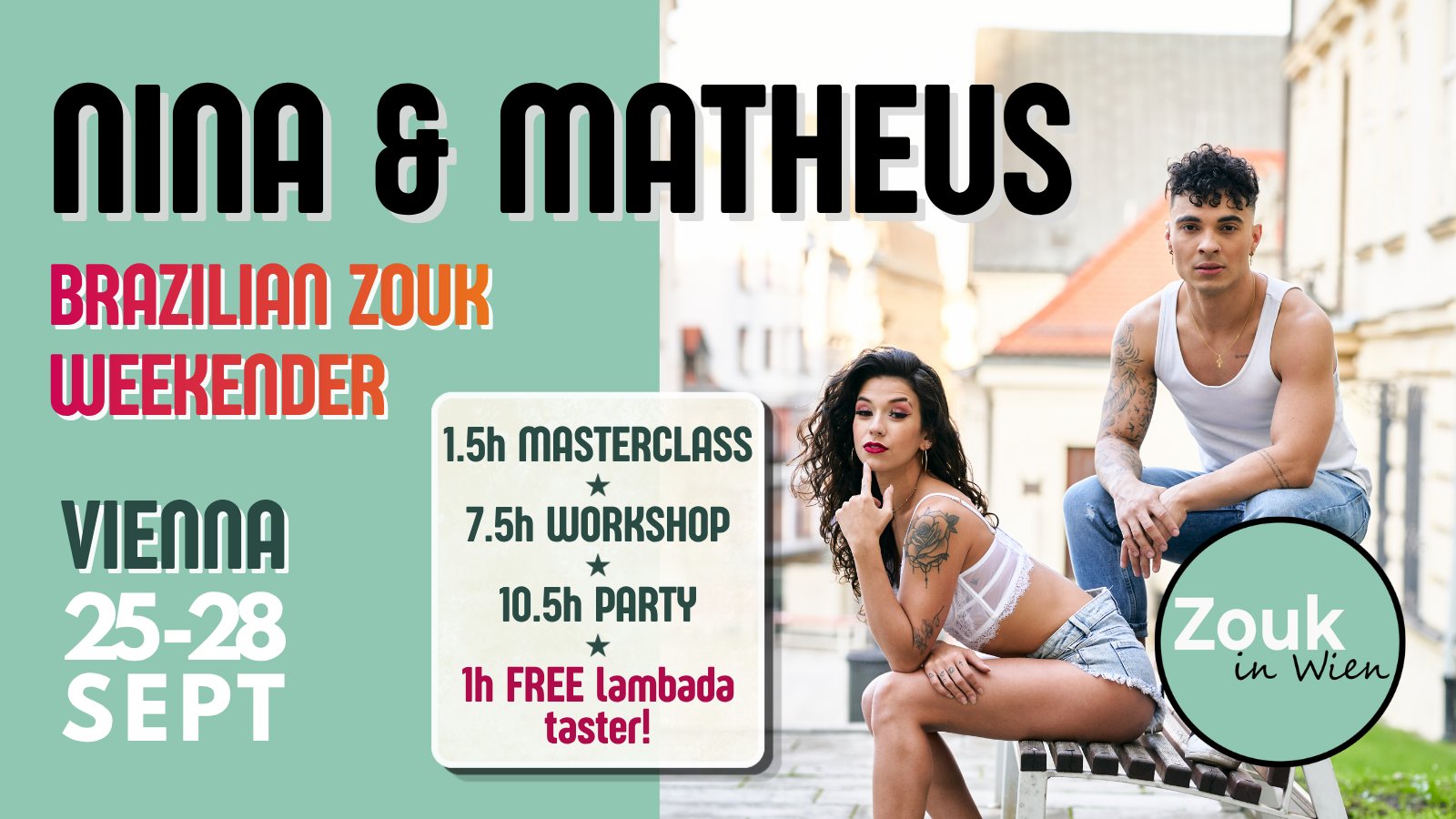 Nina & Matheus Brazilian Zouk Weekender