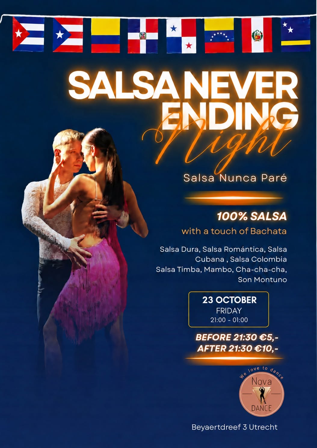Friday: Salsa Never Ending Night