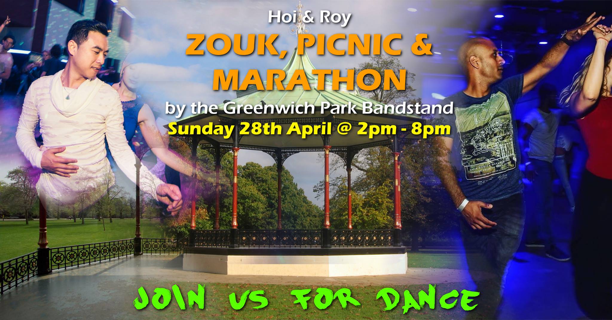 ๐ฏ๐๐ & ๐น๐๐ is back! Brazilian Zouk at Greenwich Park!