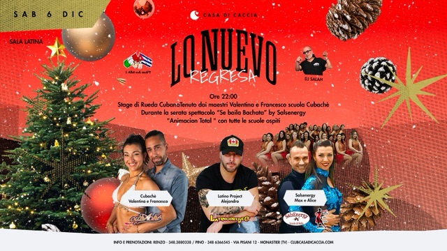 SABATO 06 DICEMBRE_SALA LATINA