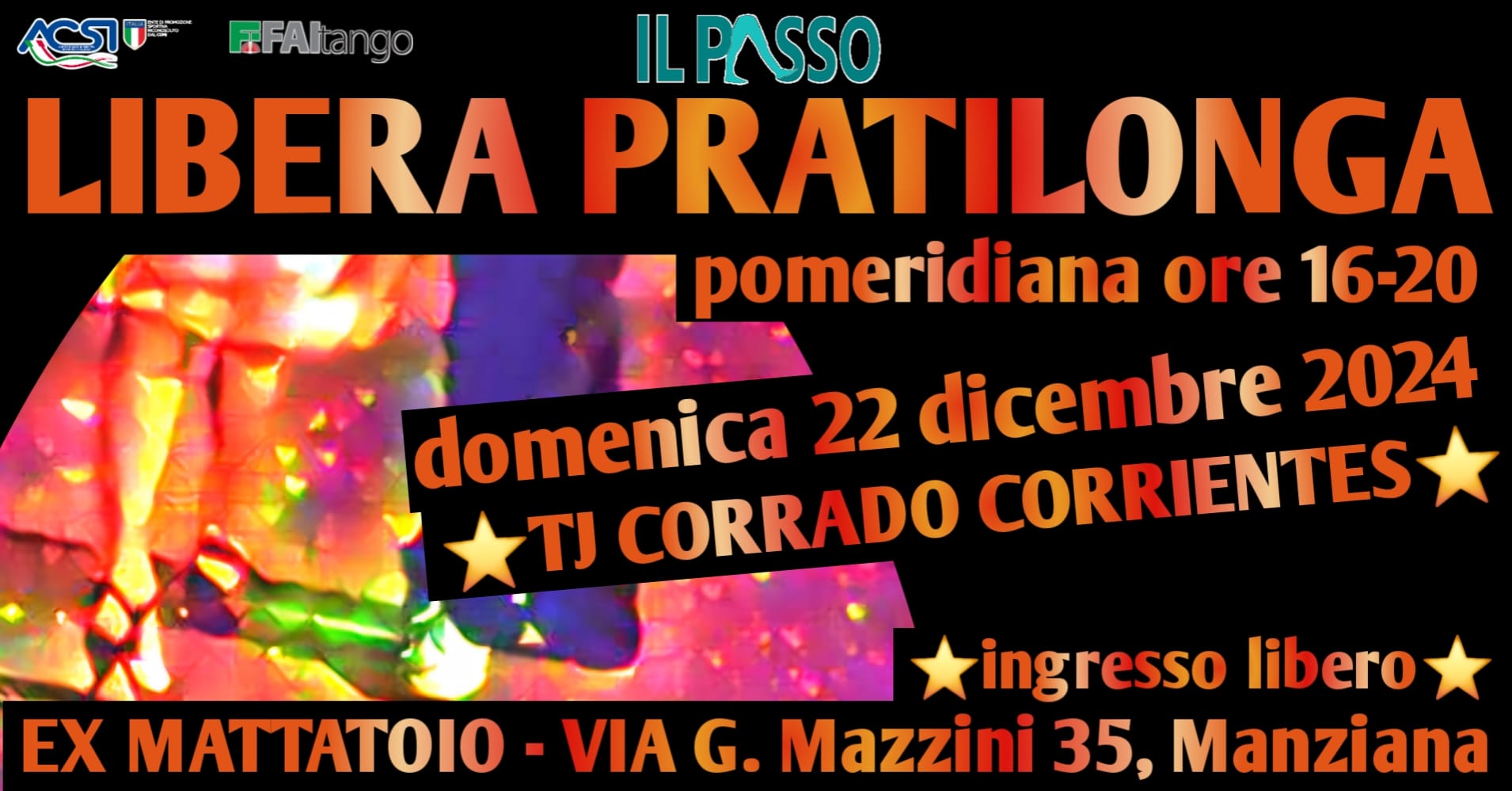 LIBERA PRATILONGA *pomeridiana* A MANZIANA