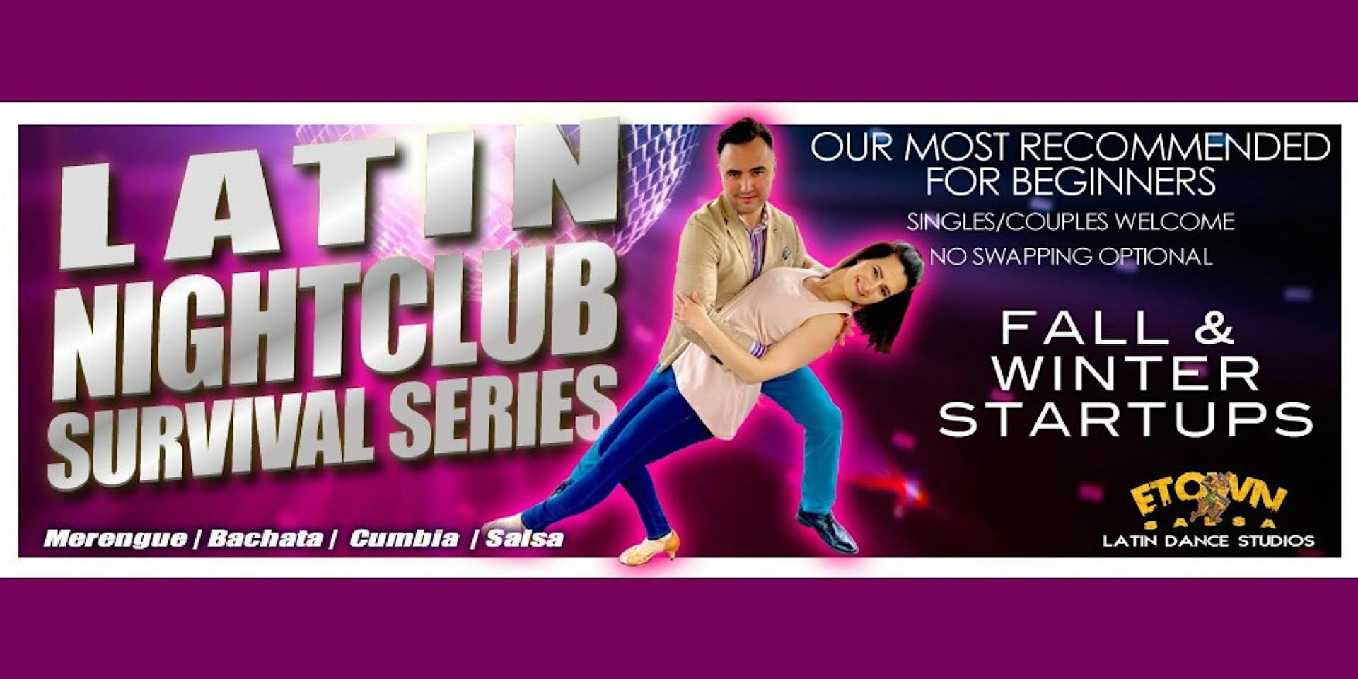 LATIN DANCE PROGRAM FOR BEGINNERS
