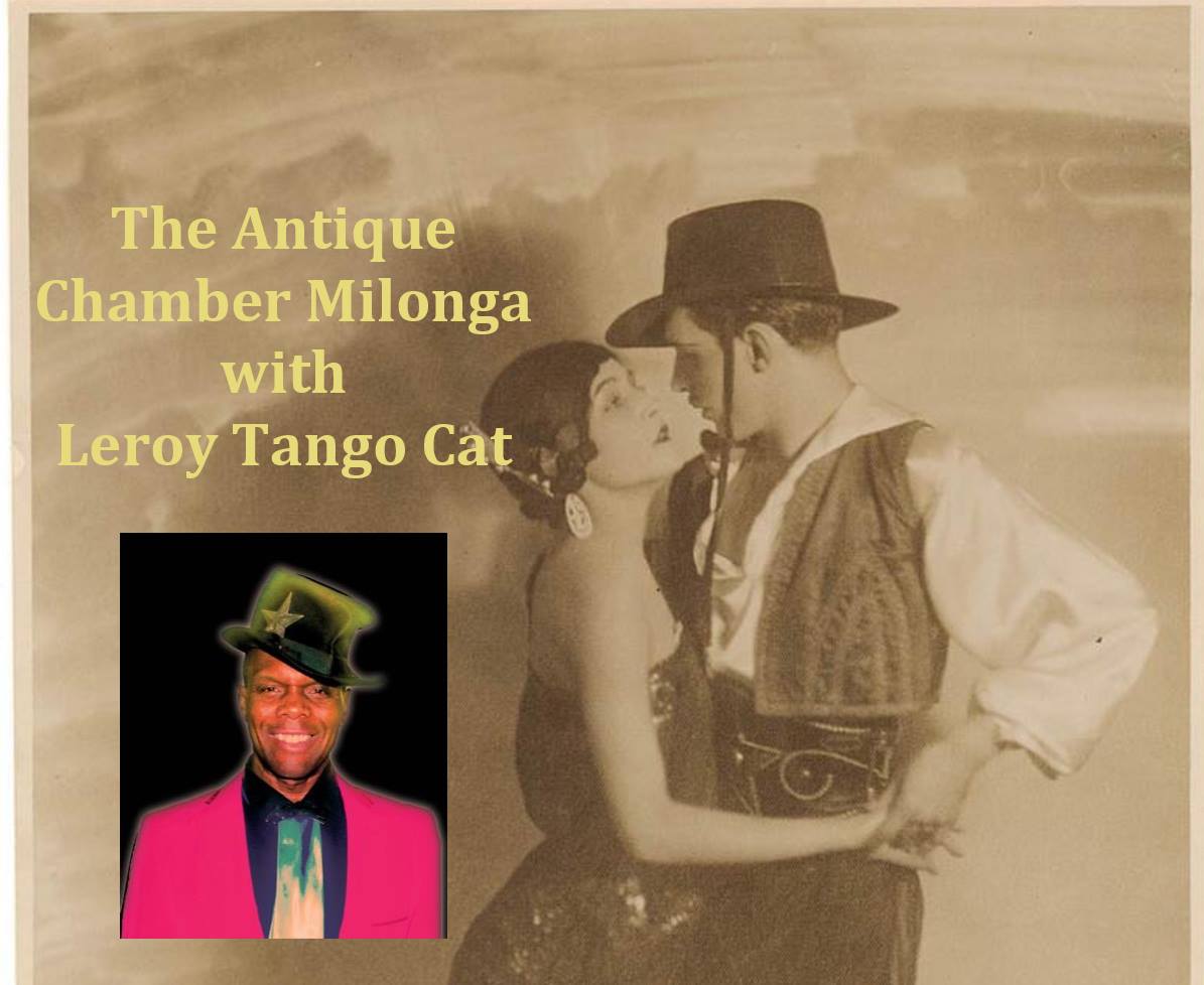 DJ Leroy Tango Cat at the Antique Chamber