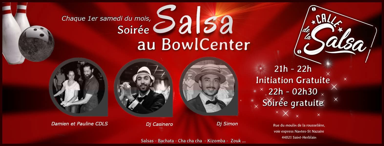 Soirée Salsa au Bowlcenter de Nantes