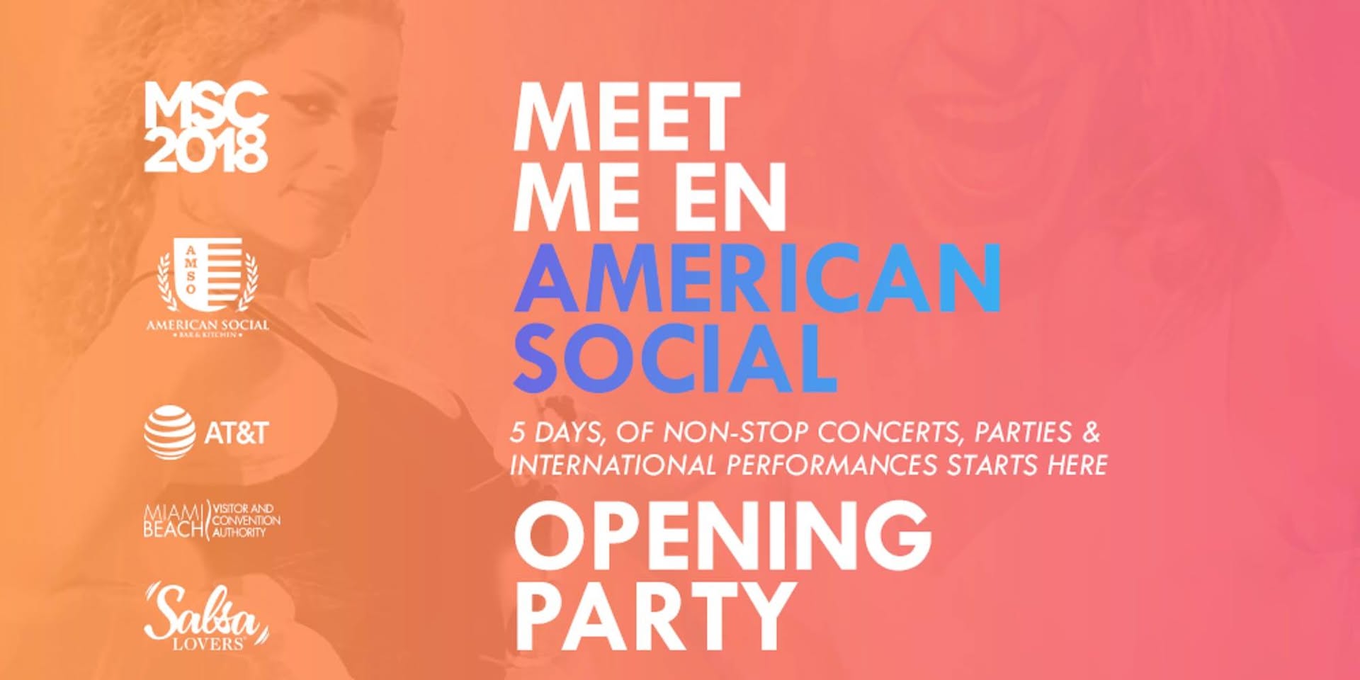 Miami Salsa Congress Opening Party at AMSO