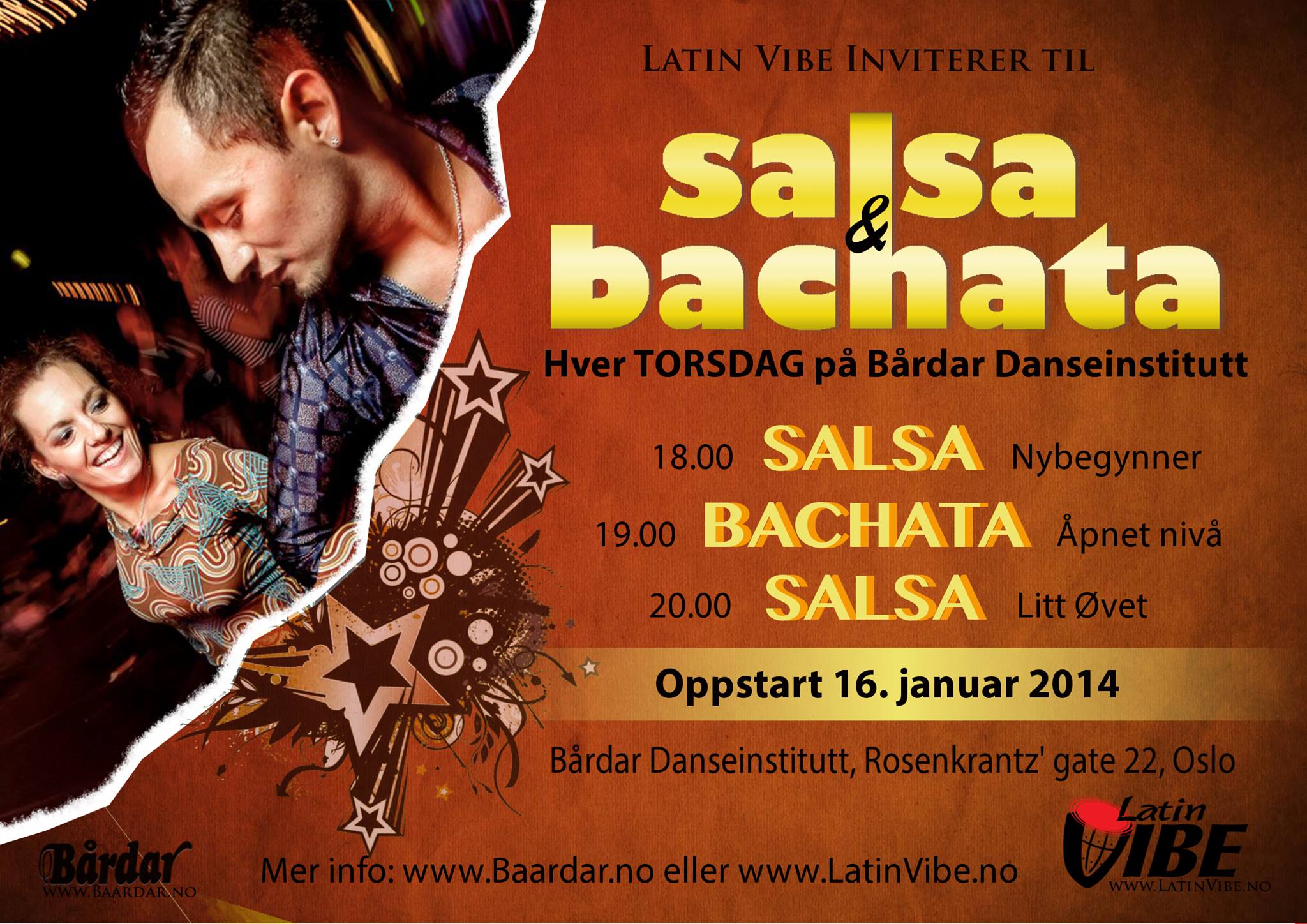 Salsa & Bachata med Latin Vibe