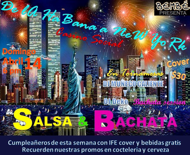 DE LA HABANA A NEW YORK CASINO SOCIAL