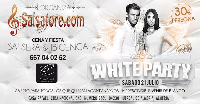 WHITE PARTY Salsatore Almeria