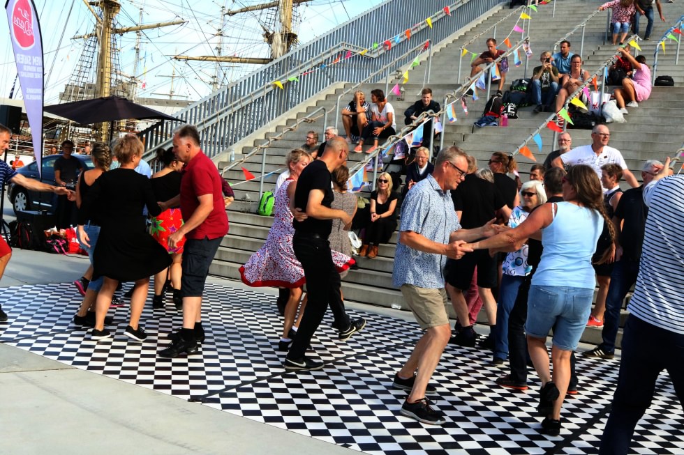 Sommerdans til Ocean Race