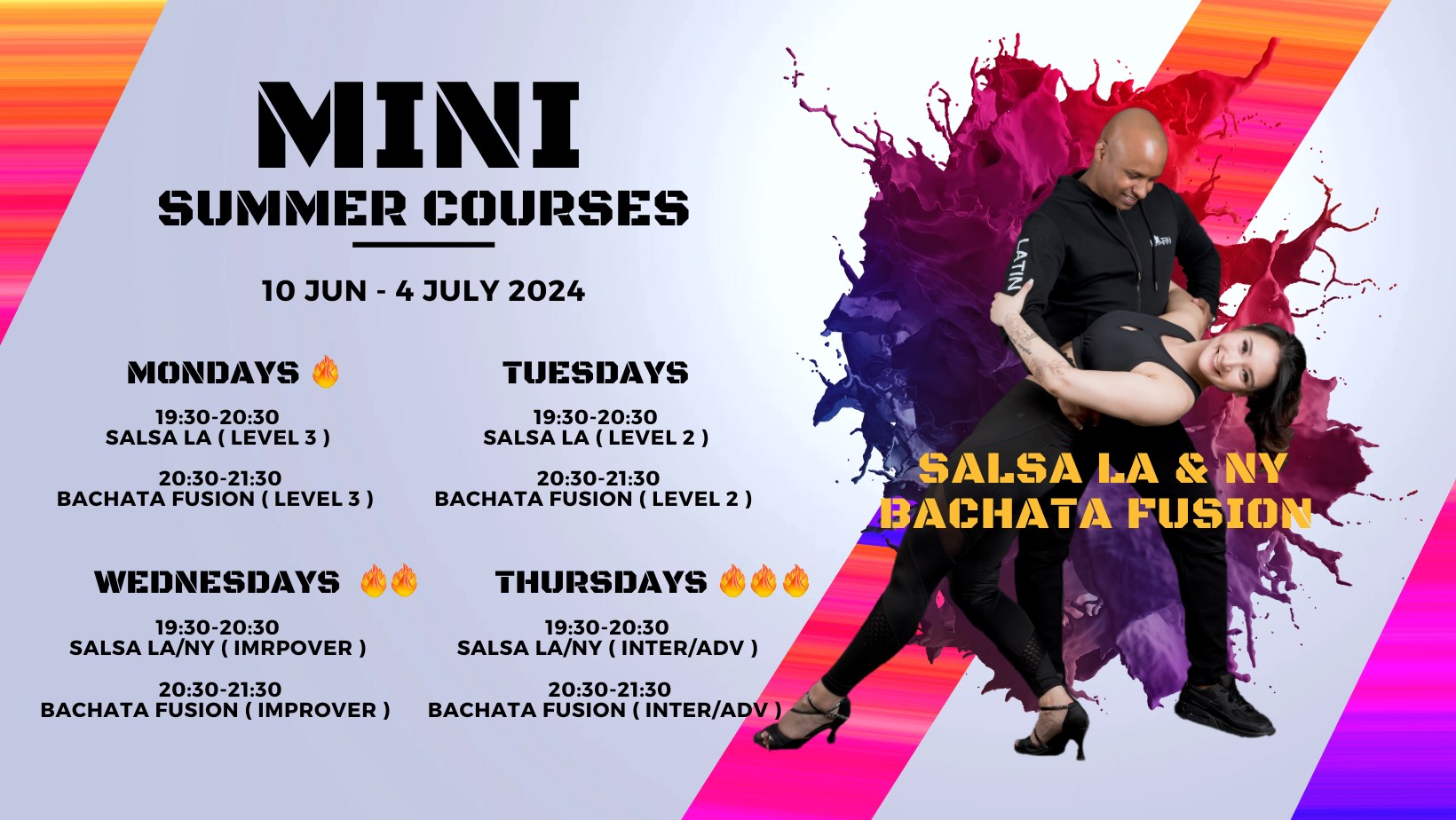 Mini Summer Courses: Salsa Bachata Breda