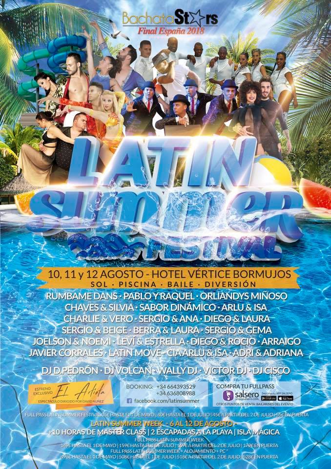 France go to Latin Summer Festival (Seville) + 30ans Diana