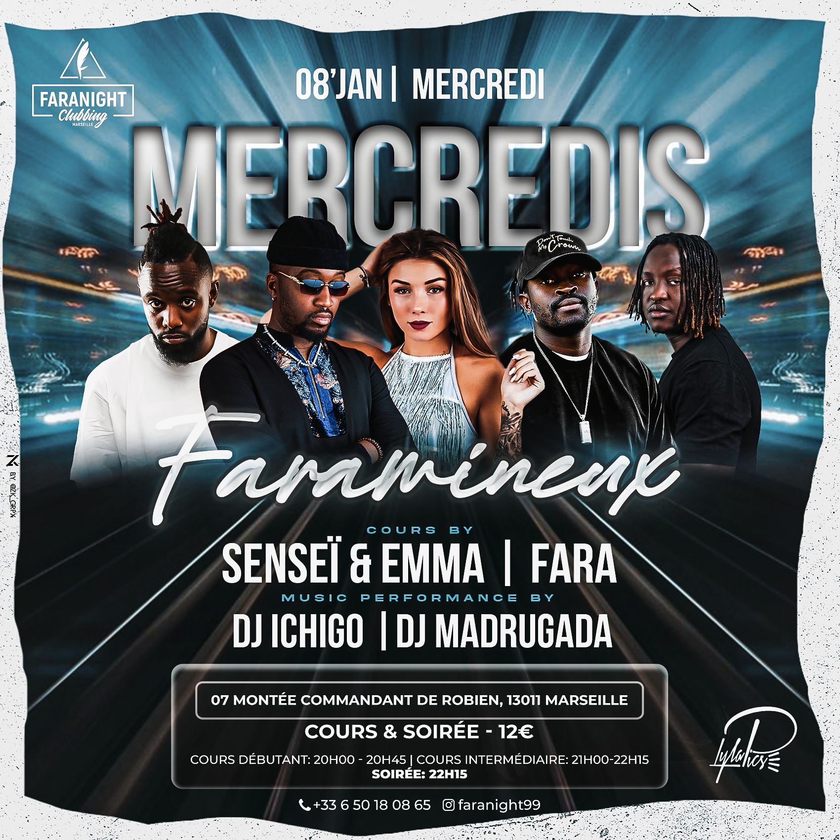 Le Mercredi FaramÎneux : Senseï & Emma Fara 🎧 Dj Ichigo vs Dj Madrugada