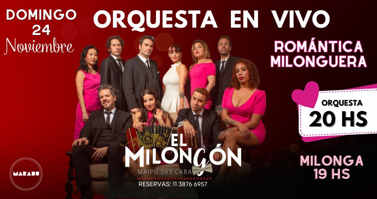 La Romántica en el Milongón del Marabú