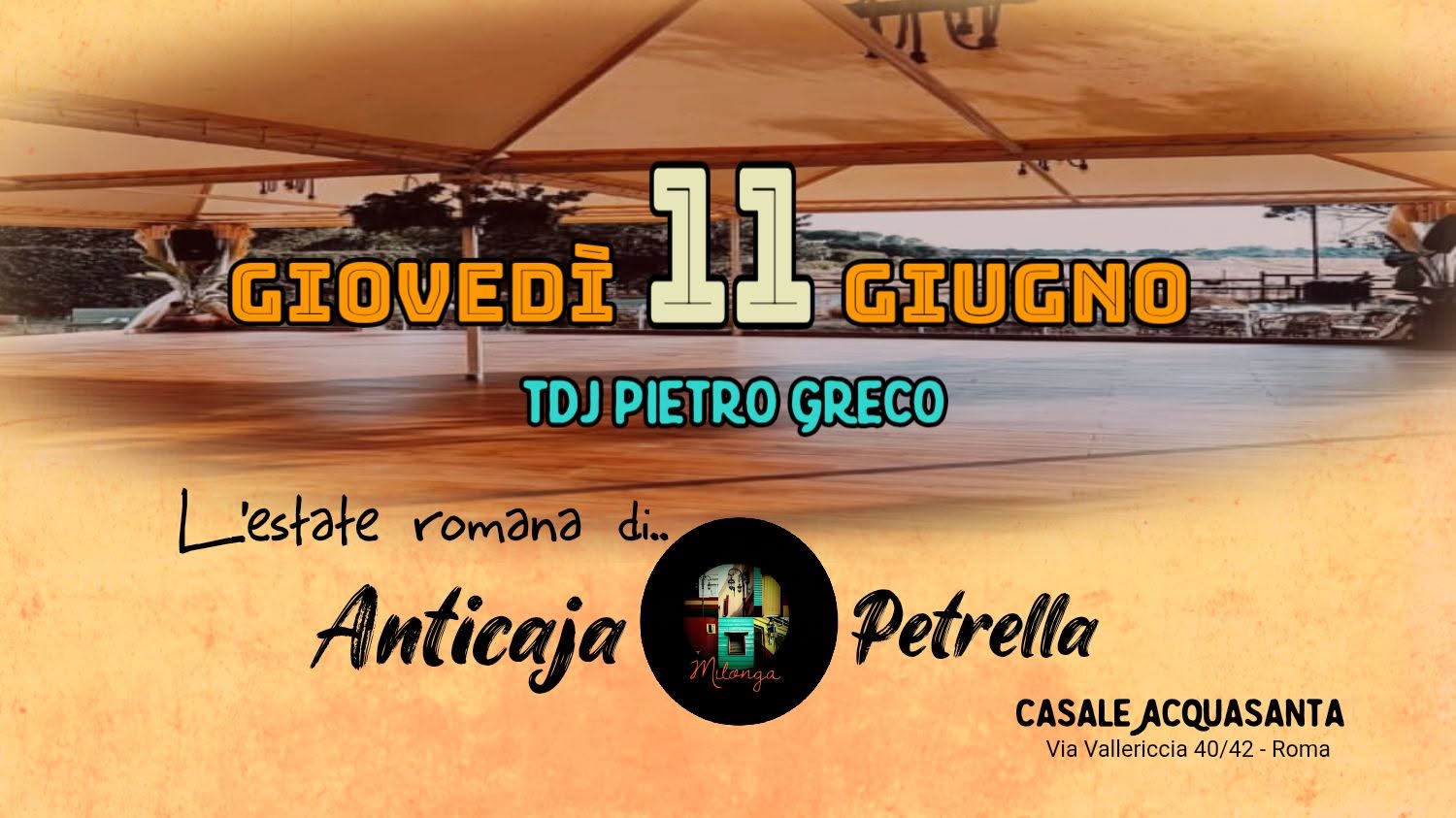 Anticaja e Petrella - Pietro Greco TJ - L'estate romana