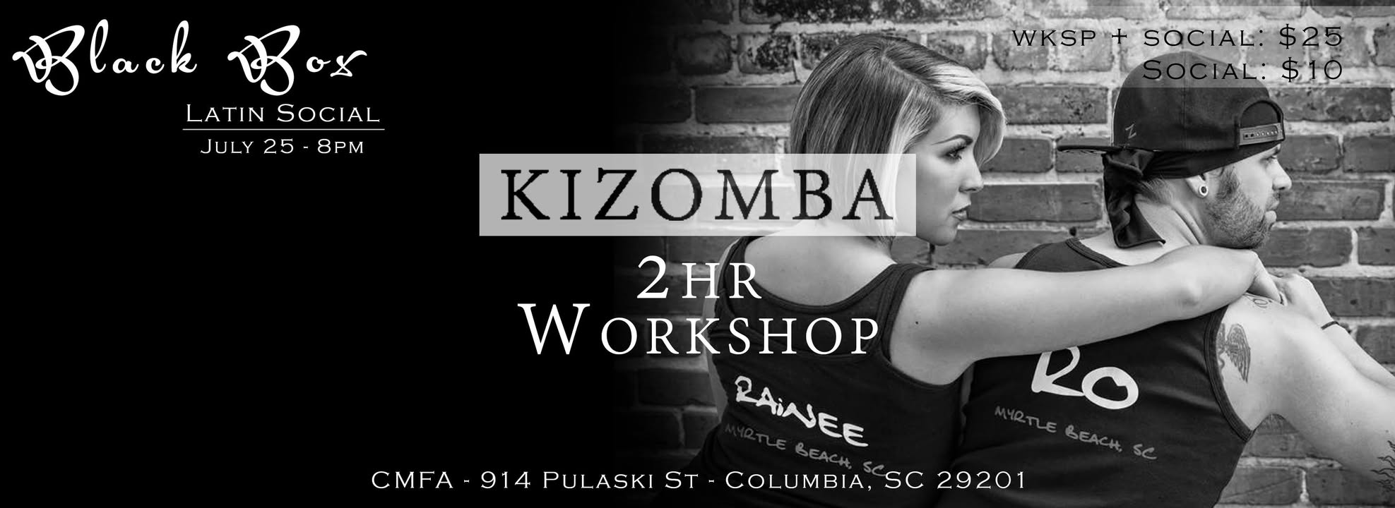 Kizomba Workshop + Black Box Latin Social