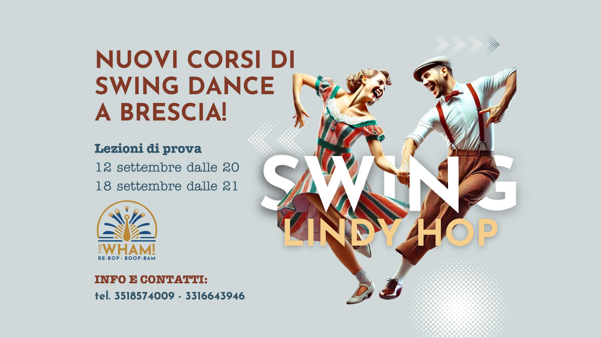 Corsi di Lindy Hop a Brescia! Lezione di prova GRATUITA