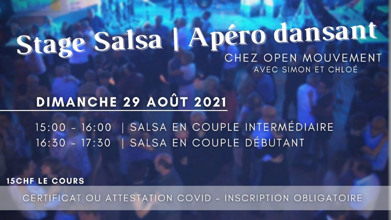 Stage Salsa - Apéro dansant