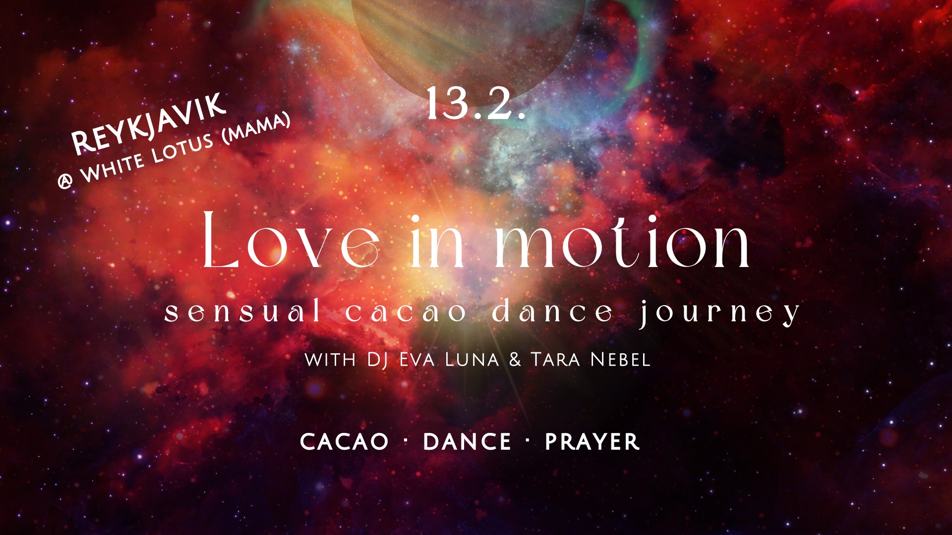 ⁎ Love in Motion ⁎ Sensual Cacao Dance Journey ⁎