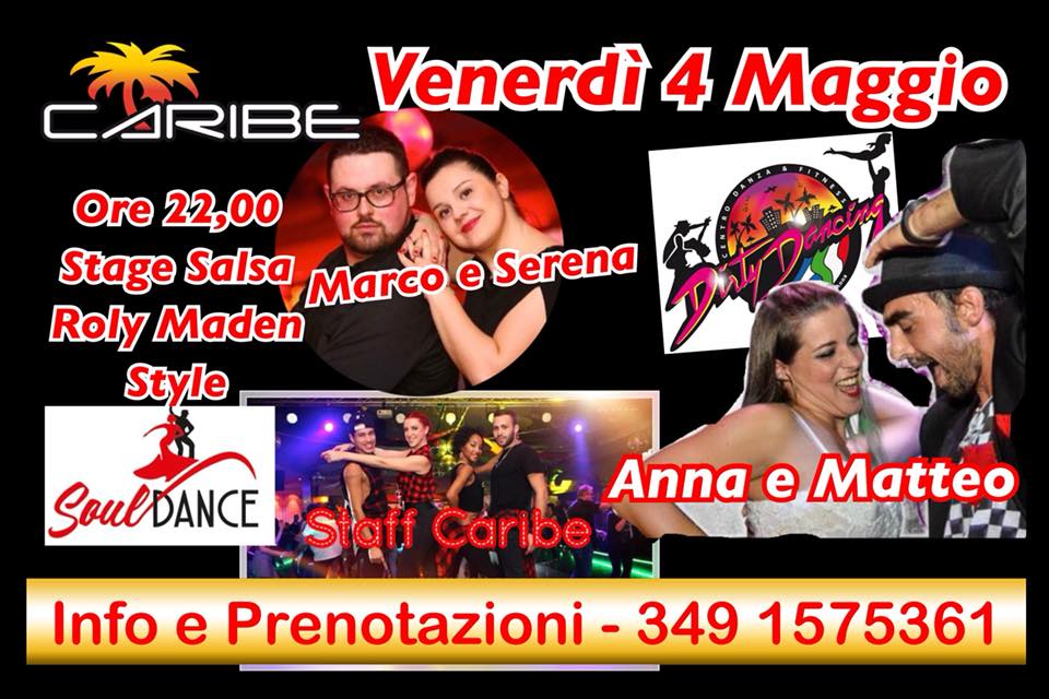 Venerdì 4 Maggio