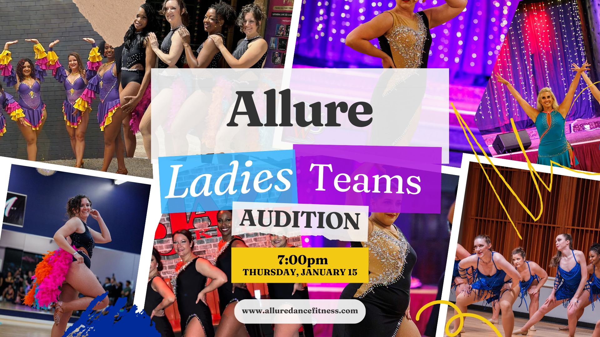 Allure Ladies Mambo Teams Auditions!
