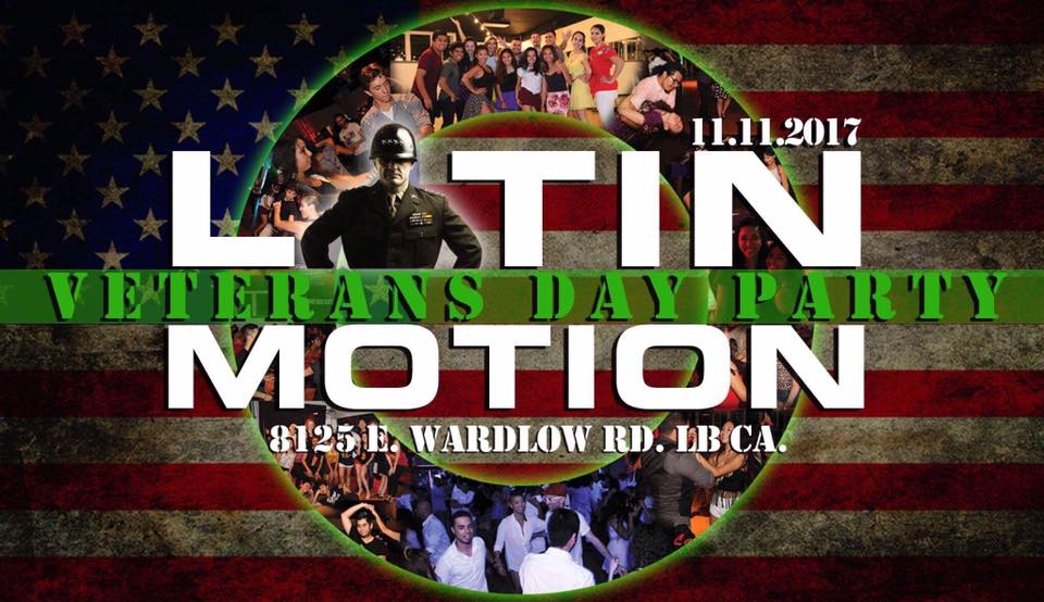 Latin Motion: Veterans Day Party!