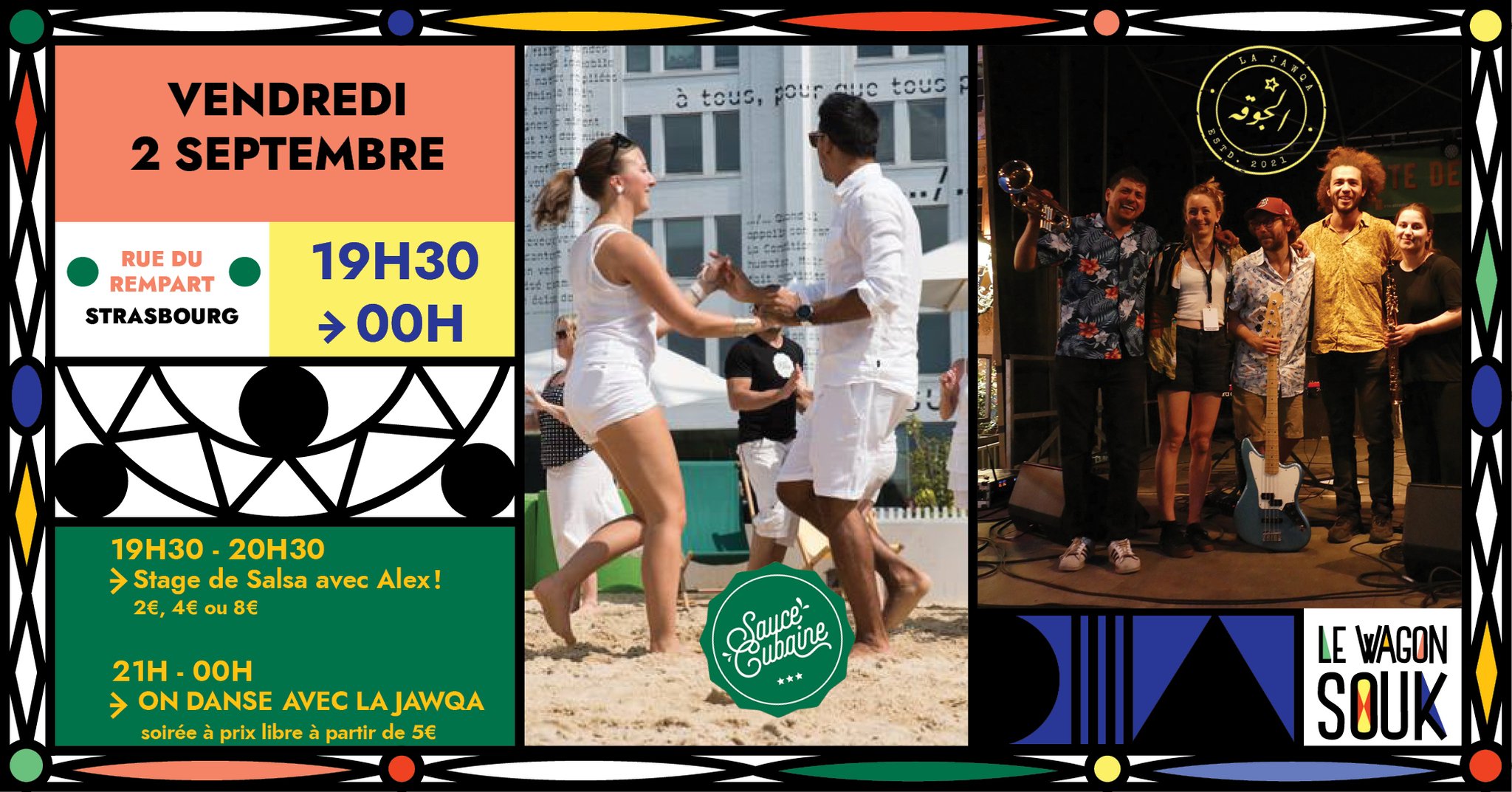 Dancefloor Paradise X Sauce Cubaine X La Jawqa
