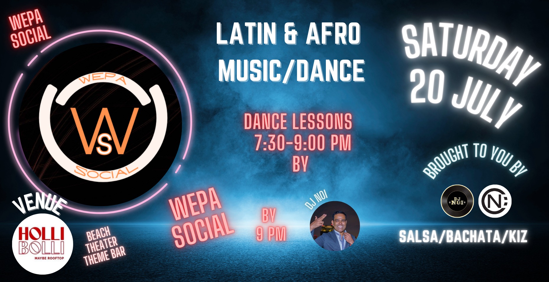 Wepa Social- Latin&Afro Social (July)