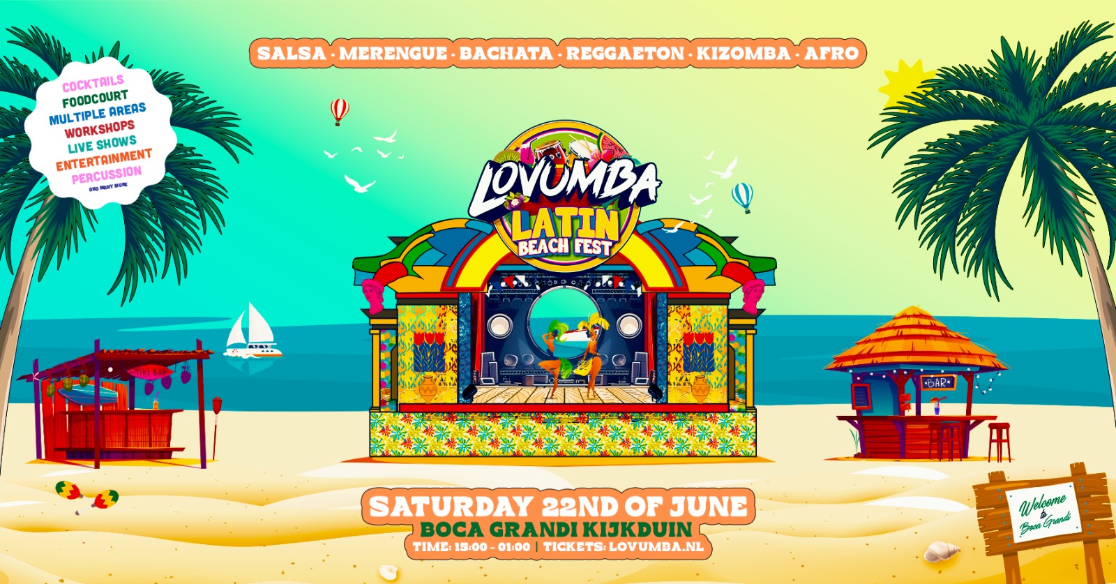 Lovumba 'Latin Beach Fest 2024' Kijkduin Den Haag Boca Grandi