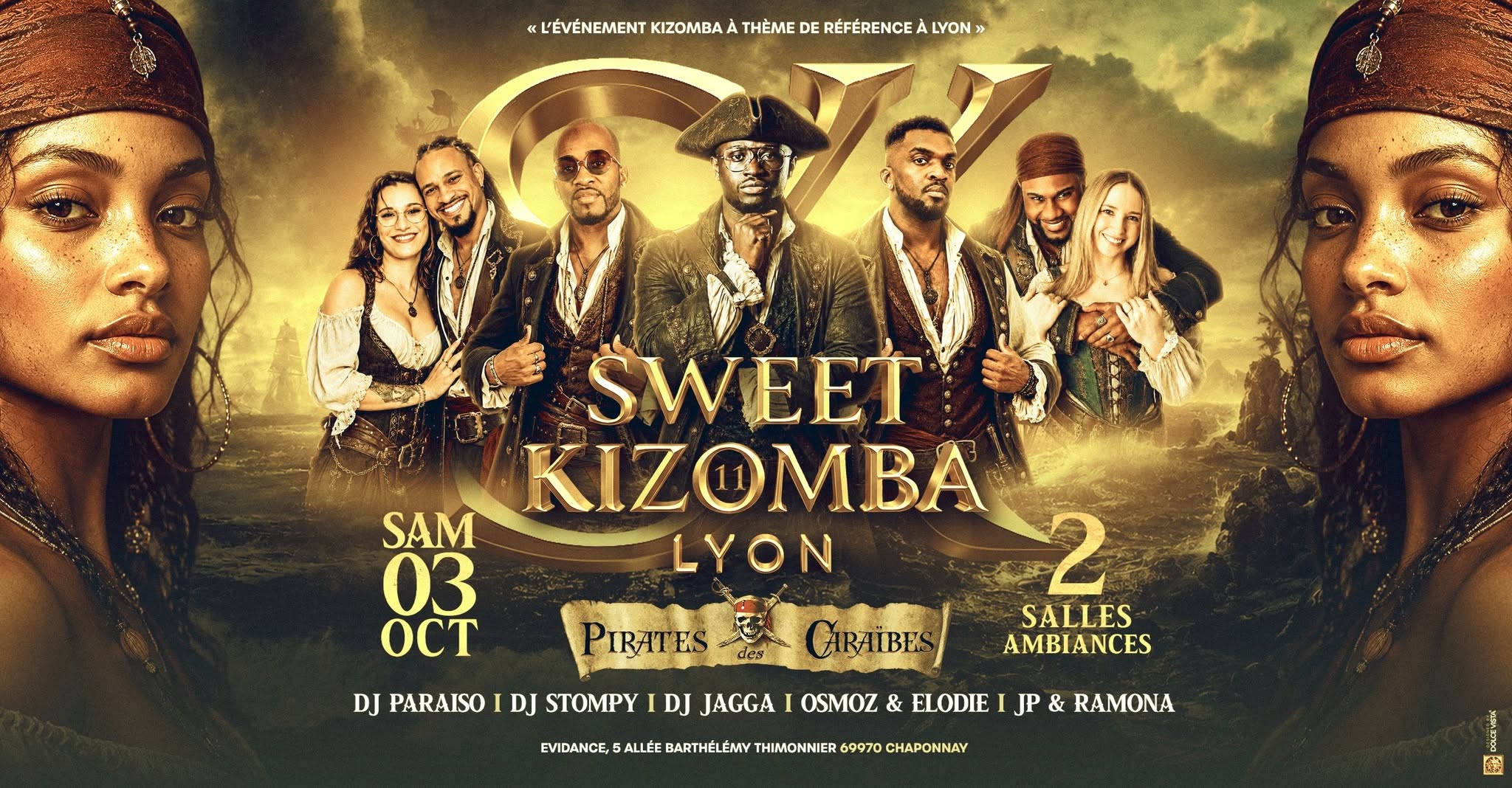 SWEET KIZOMBA 11 PIRATES DES CARAÏBES