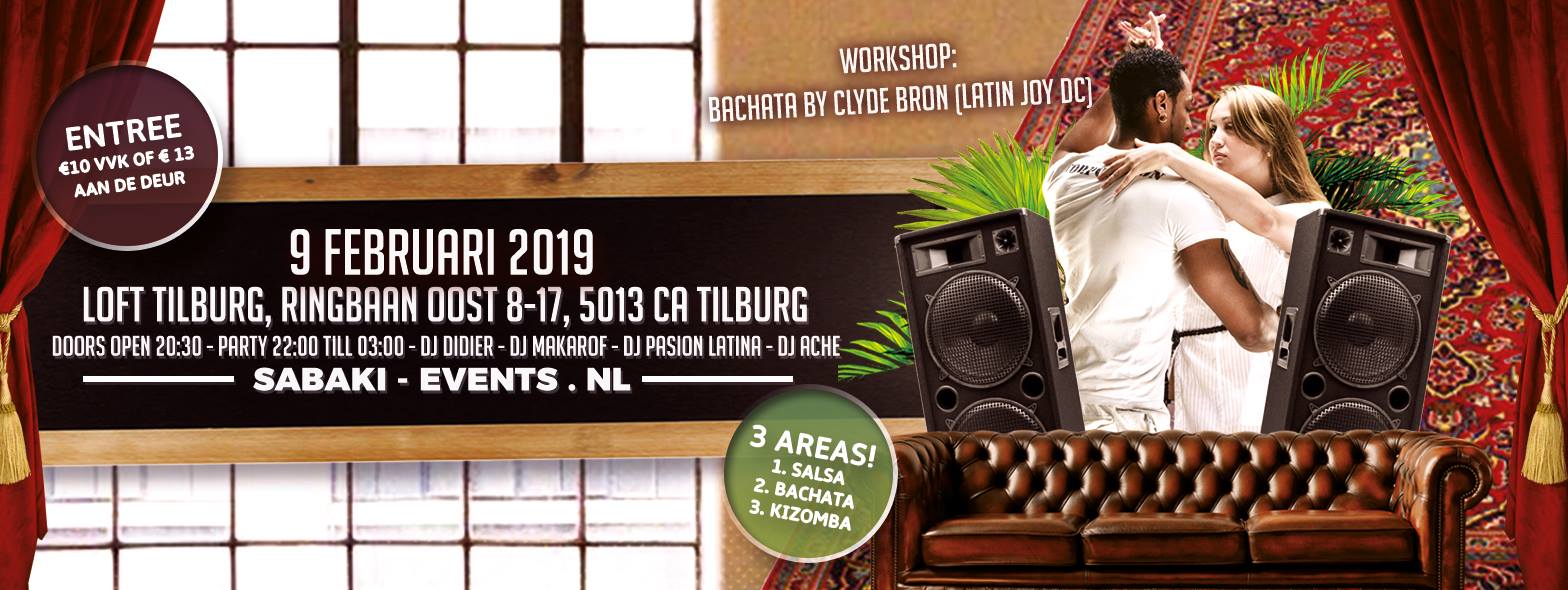 Sabaki Salsa Bachata Kizomba Loft Editie 2