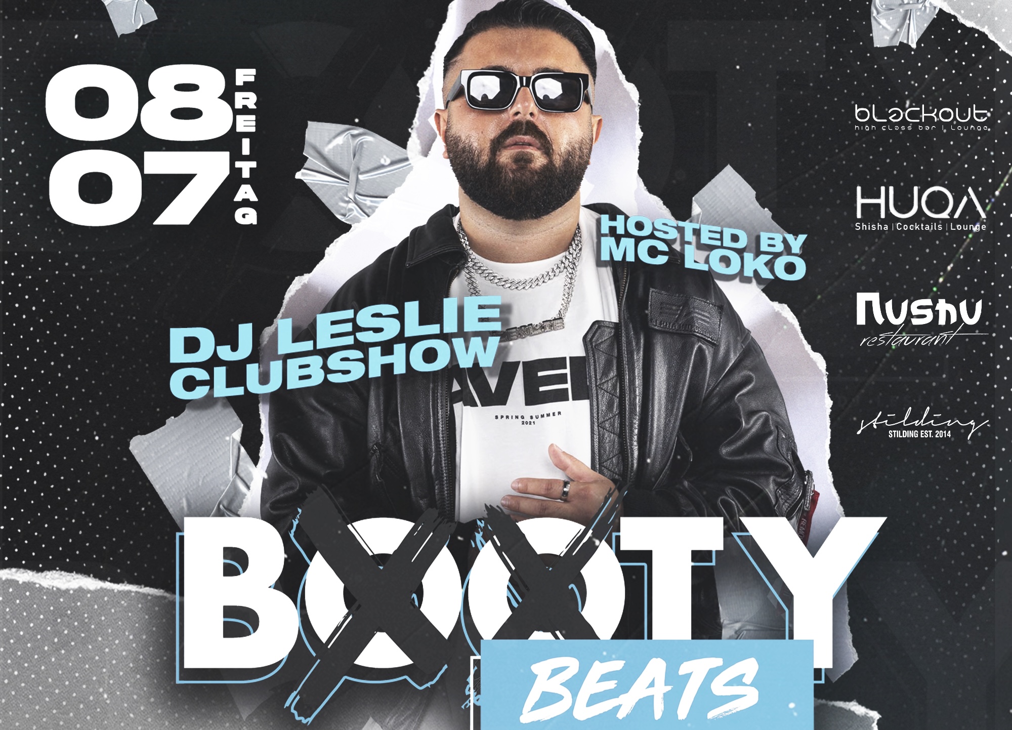 BOOTY BEATS with DJ LESLIE & MC LOKO