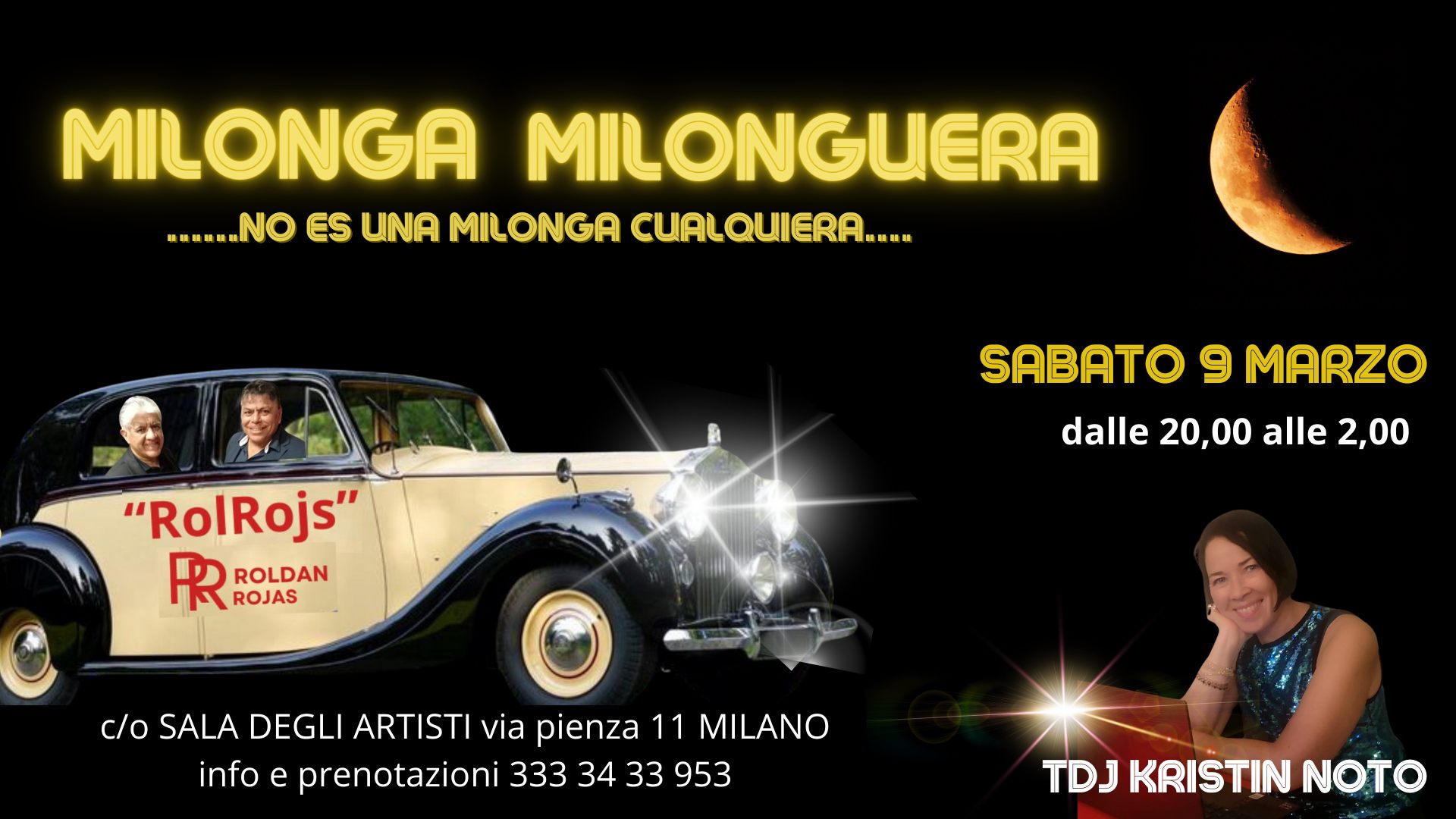 9 marzo MILONGA MILONGUERA