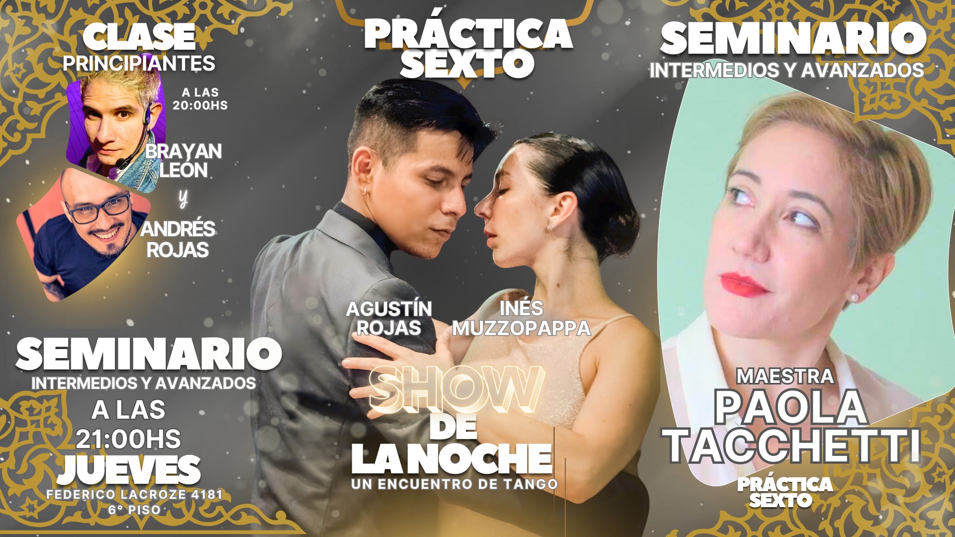 🔥Este jueves 5 de marzo despedimos Práctica Sexto con mucho tango❤️
