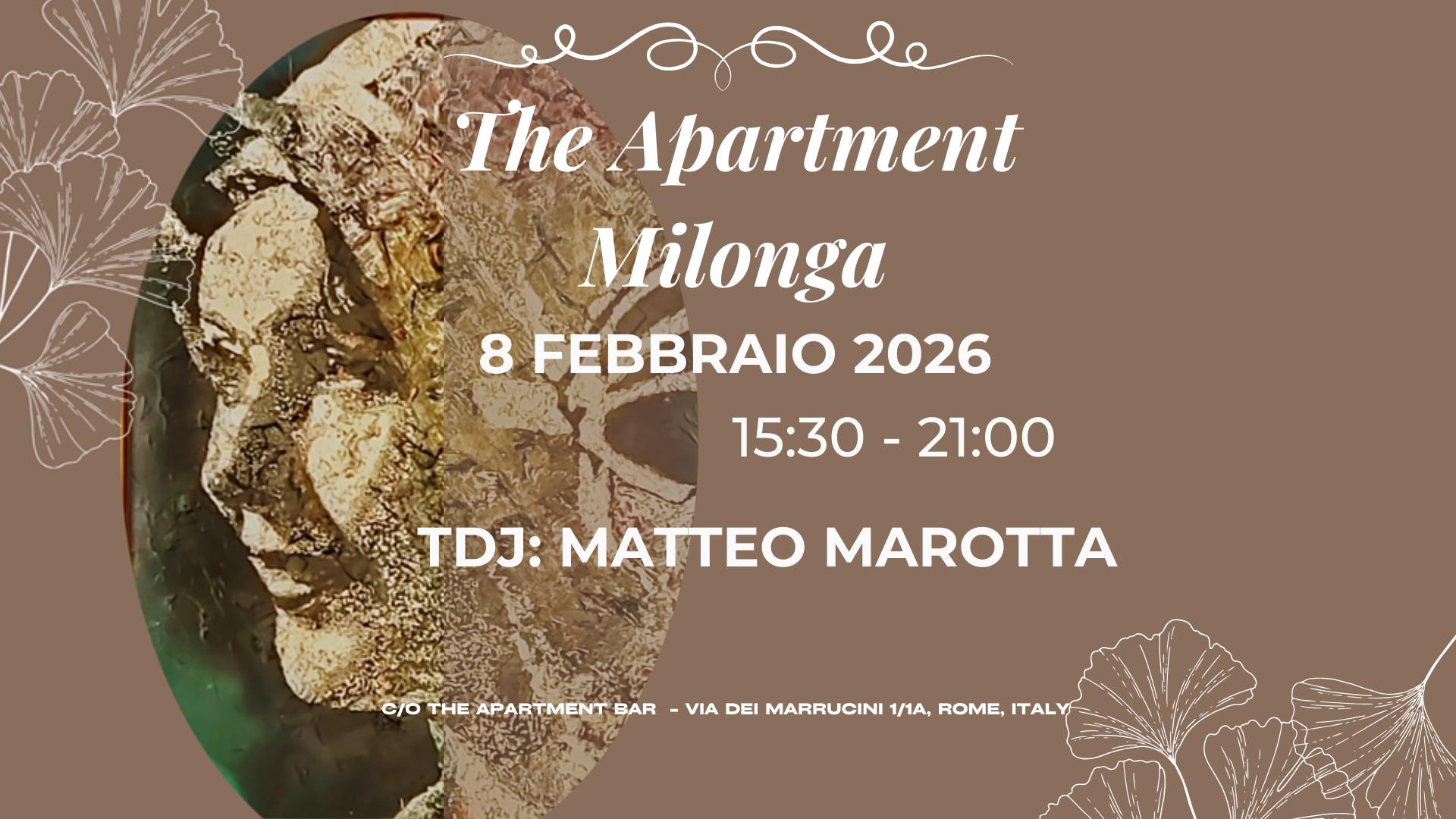 The Apartment Milonga *08.02.2026* Tdj Matteo Marotta