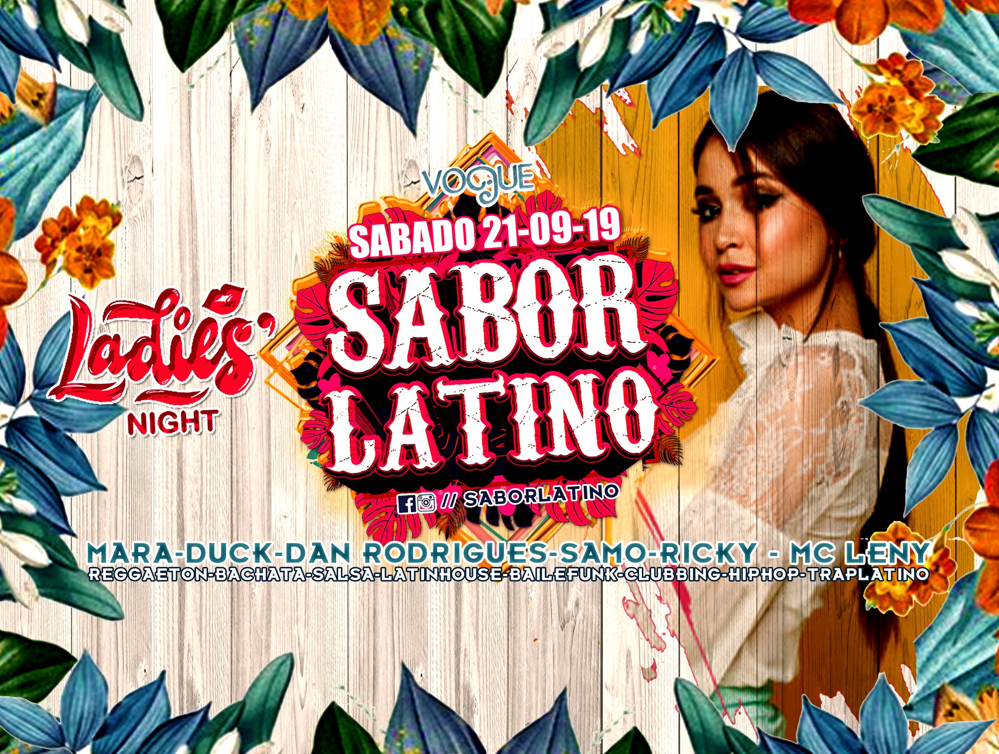 Sabor Latino X 21.09 X Ladies Night X Vogue Brussels