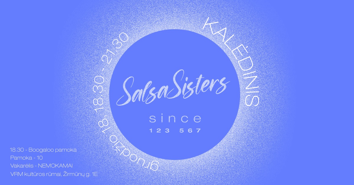 SalsaSisters Kalėdinis!