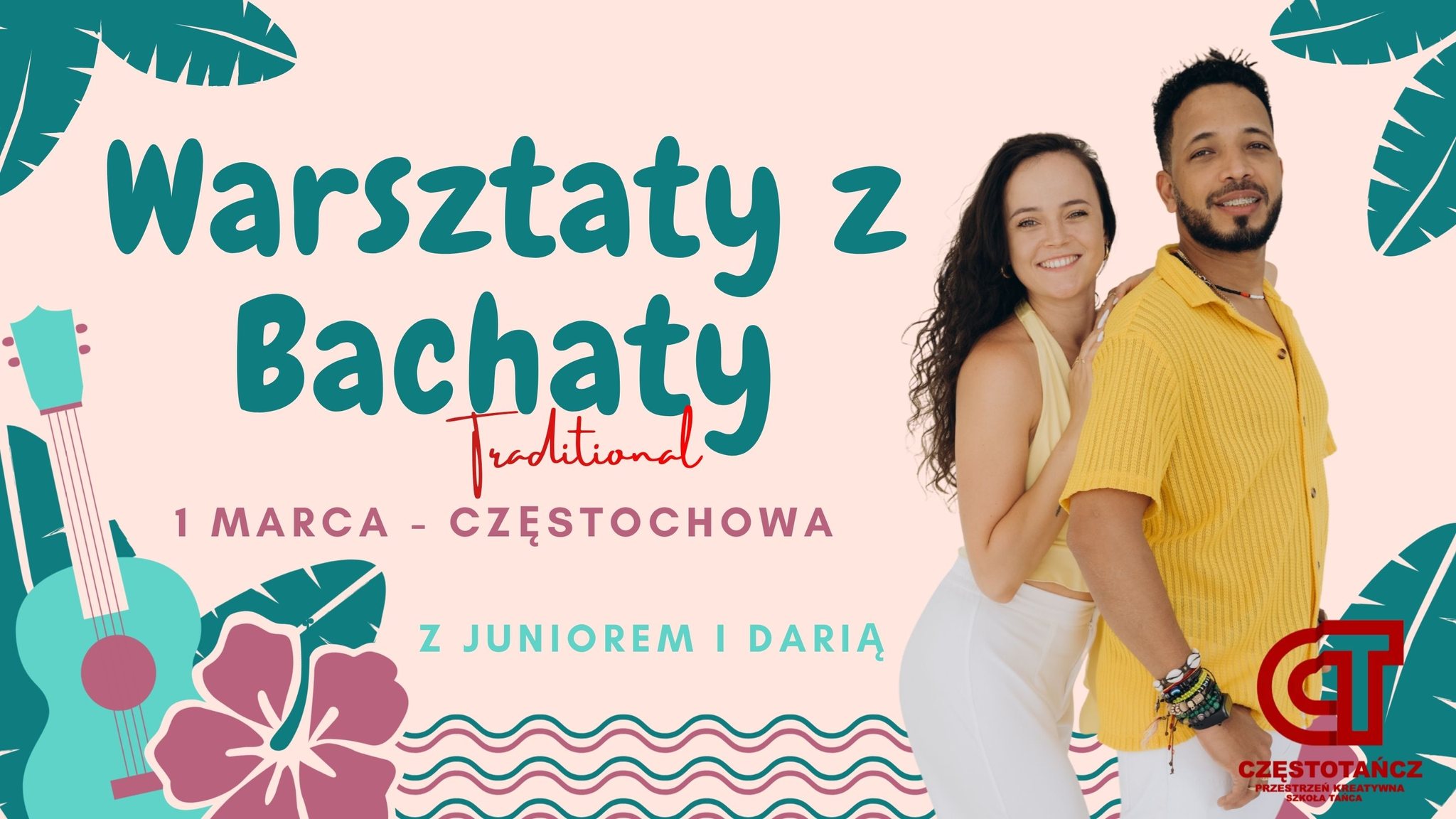 Warsztaty Bachaty Tradycyjnej z Juniorem i Darią 🌴🎶