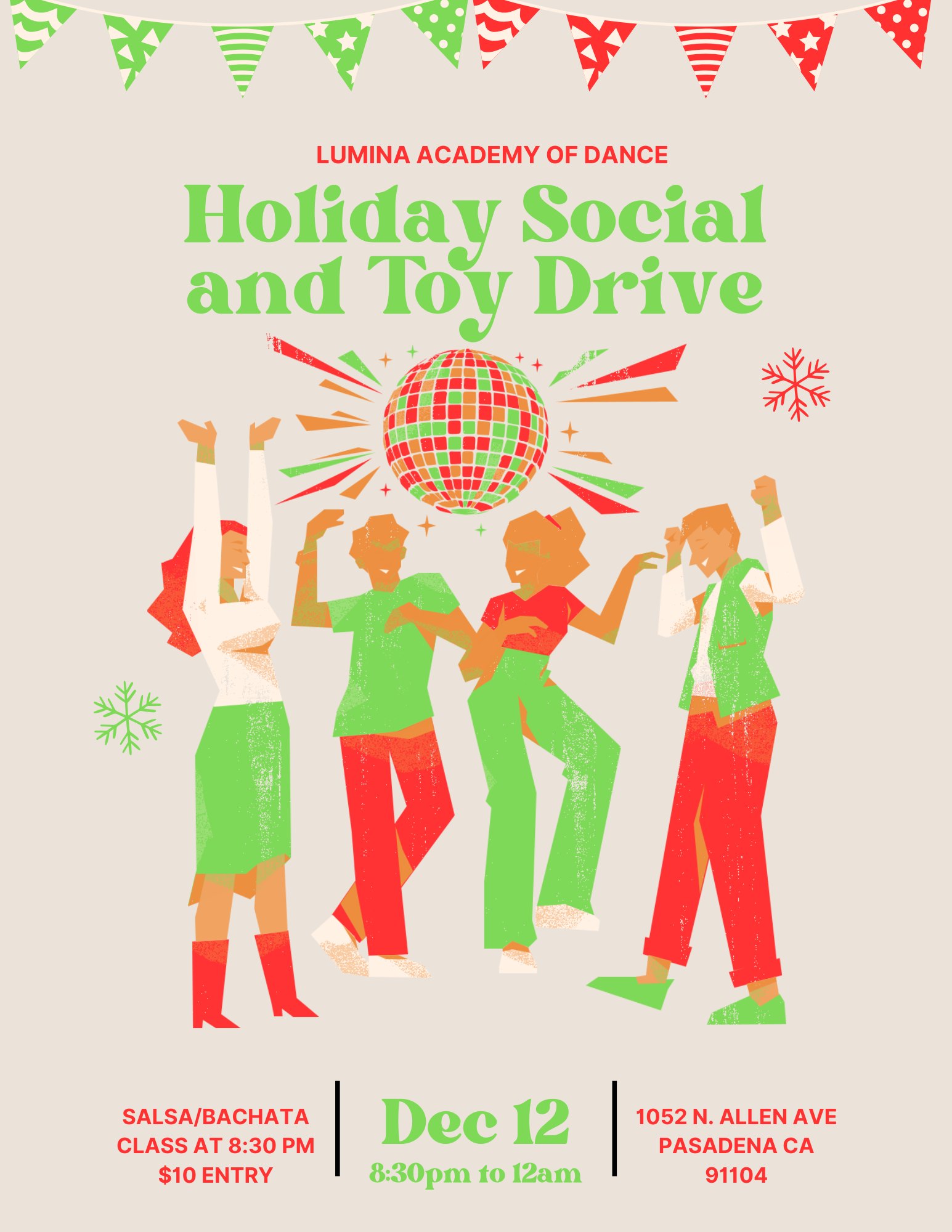 The Best, Ugliest, Most Fun Christmas Outfit Social Fridays and Toy Drive at Lumina