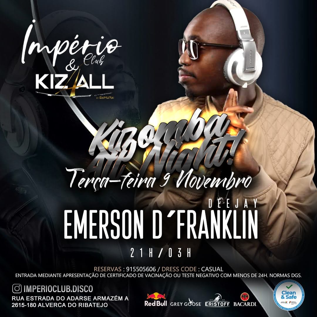 Terças kiz4all no Império club