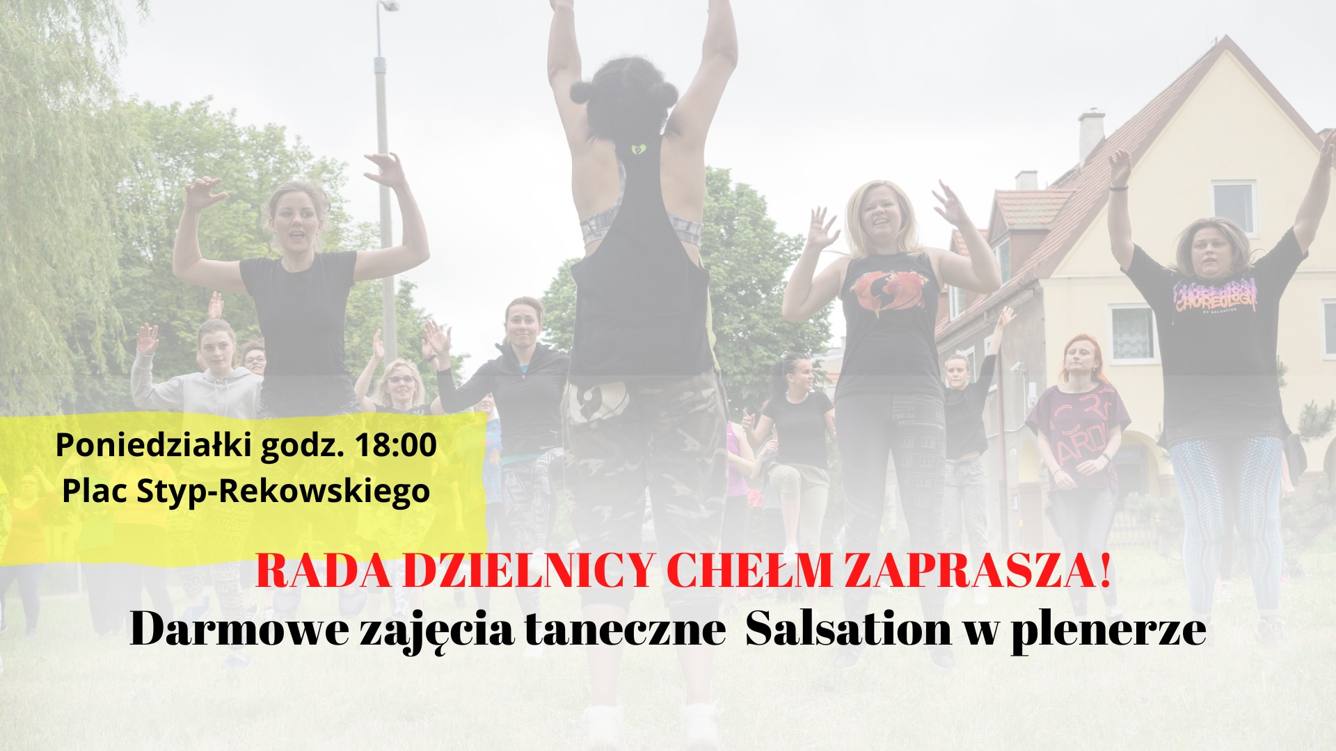 Bezpłatne zajęcia Salsation w plenerze