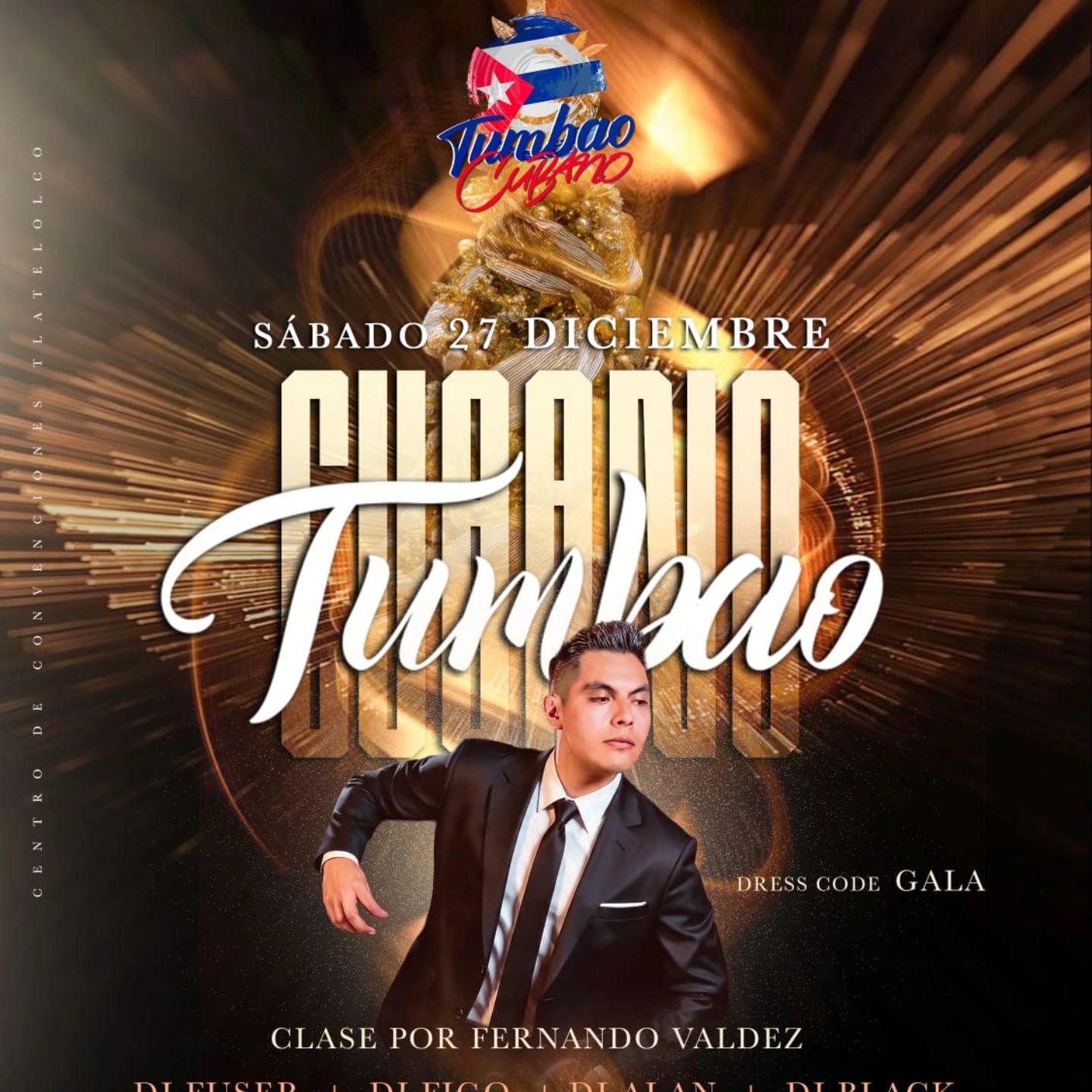 Tumbao 🇨🇺 Cubano - sábado 27 de diciembre 9 pm