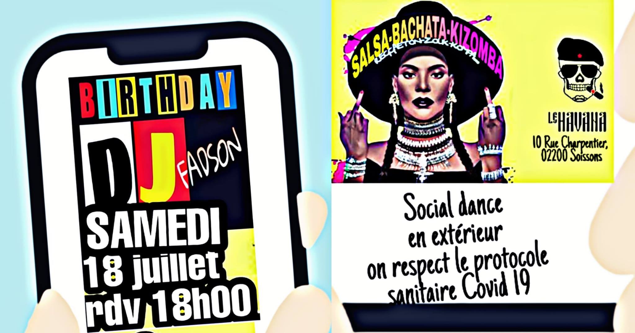 On danse pour mon Birthday les coco's, Latino Social Dance
